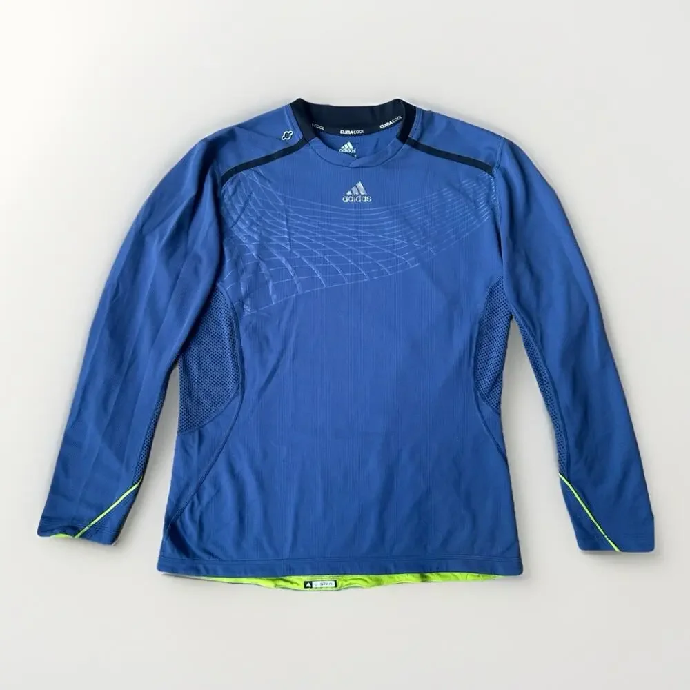 Adidas Techfit Climacool Long Sleeve Compression Shirt Men's Size Medium Running